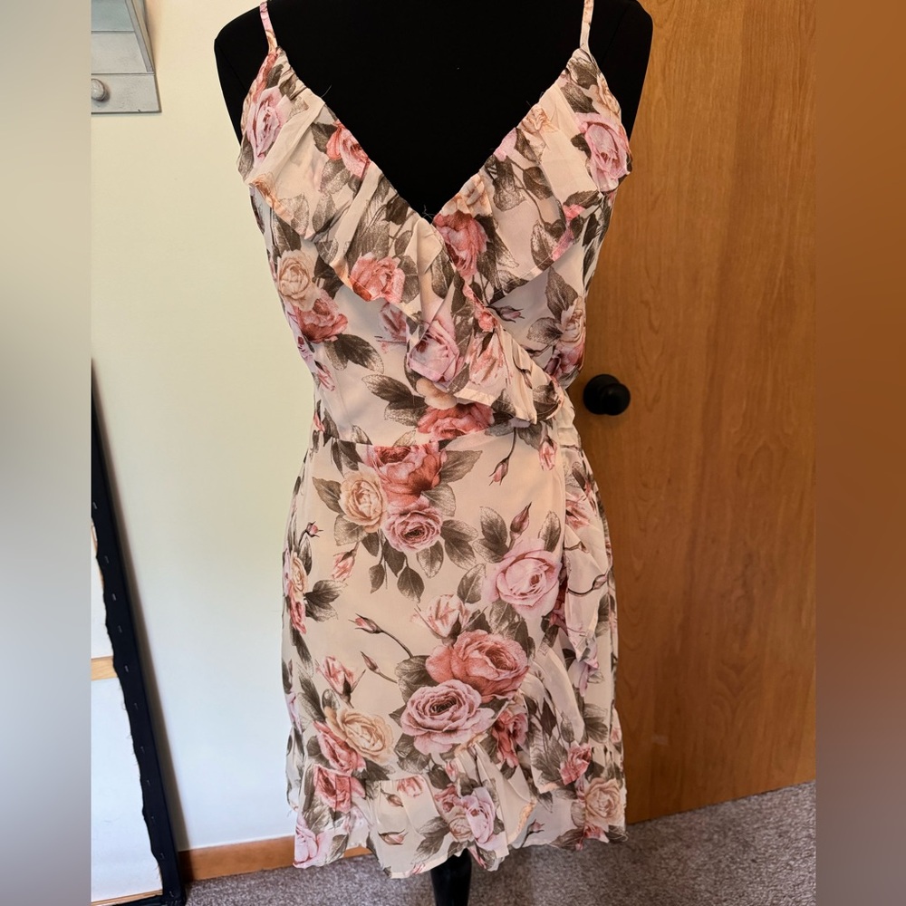 Saved by the Dress Floral Wrap Dress